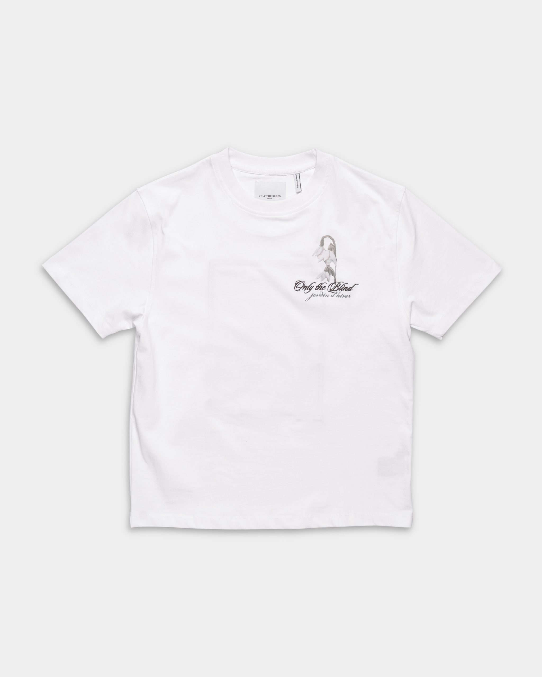 Only The Blind Frosted Blossom T Shirt White | OTB-T1591