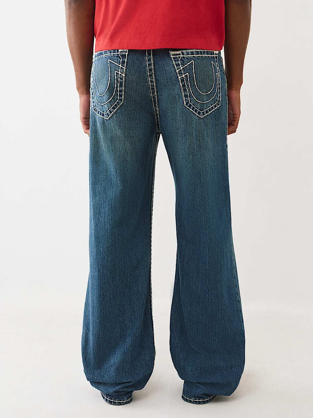 True Religion Jeans Vinny Super T Nf Turbo Rush Dark Wash