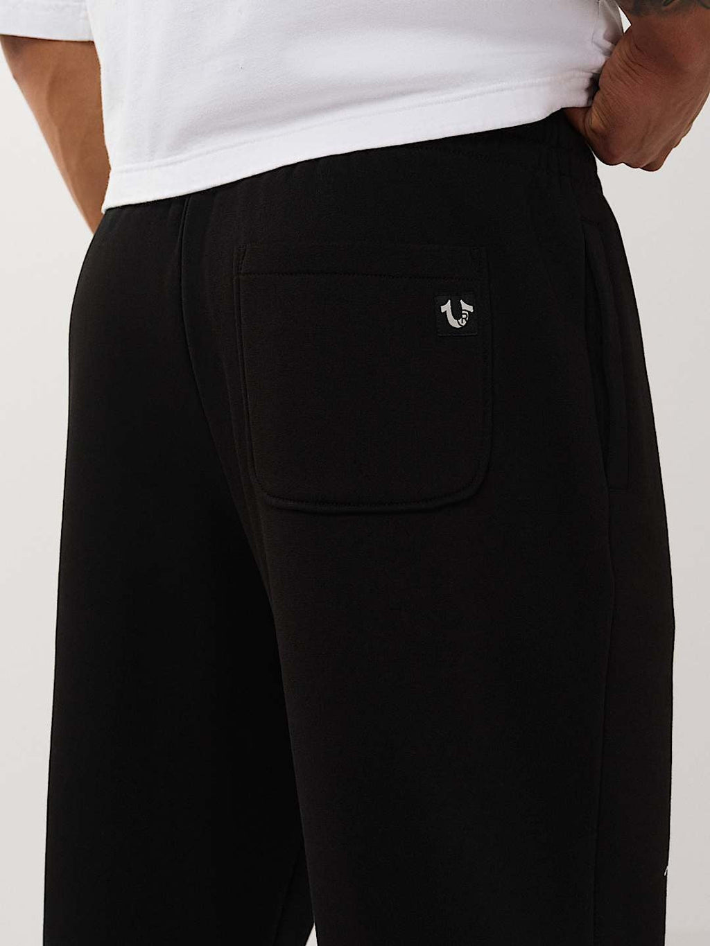 TRUE RELIGION JOGGER GRAPHIC JET BLACK