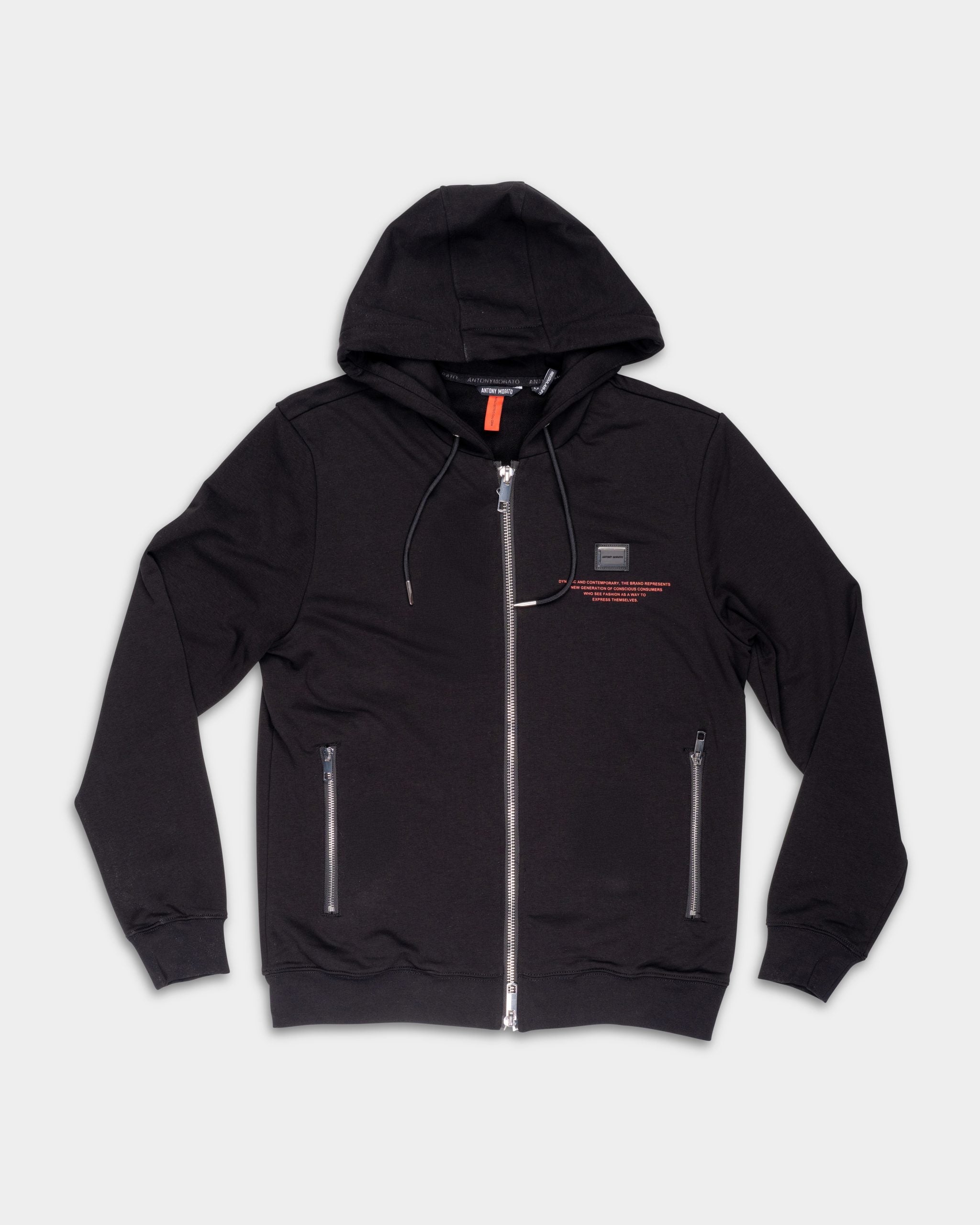 Antony Morato Hoodie Regular Fit Red Tag | Mmfl01113-Fa150222-9000