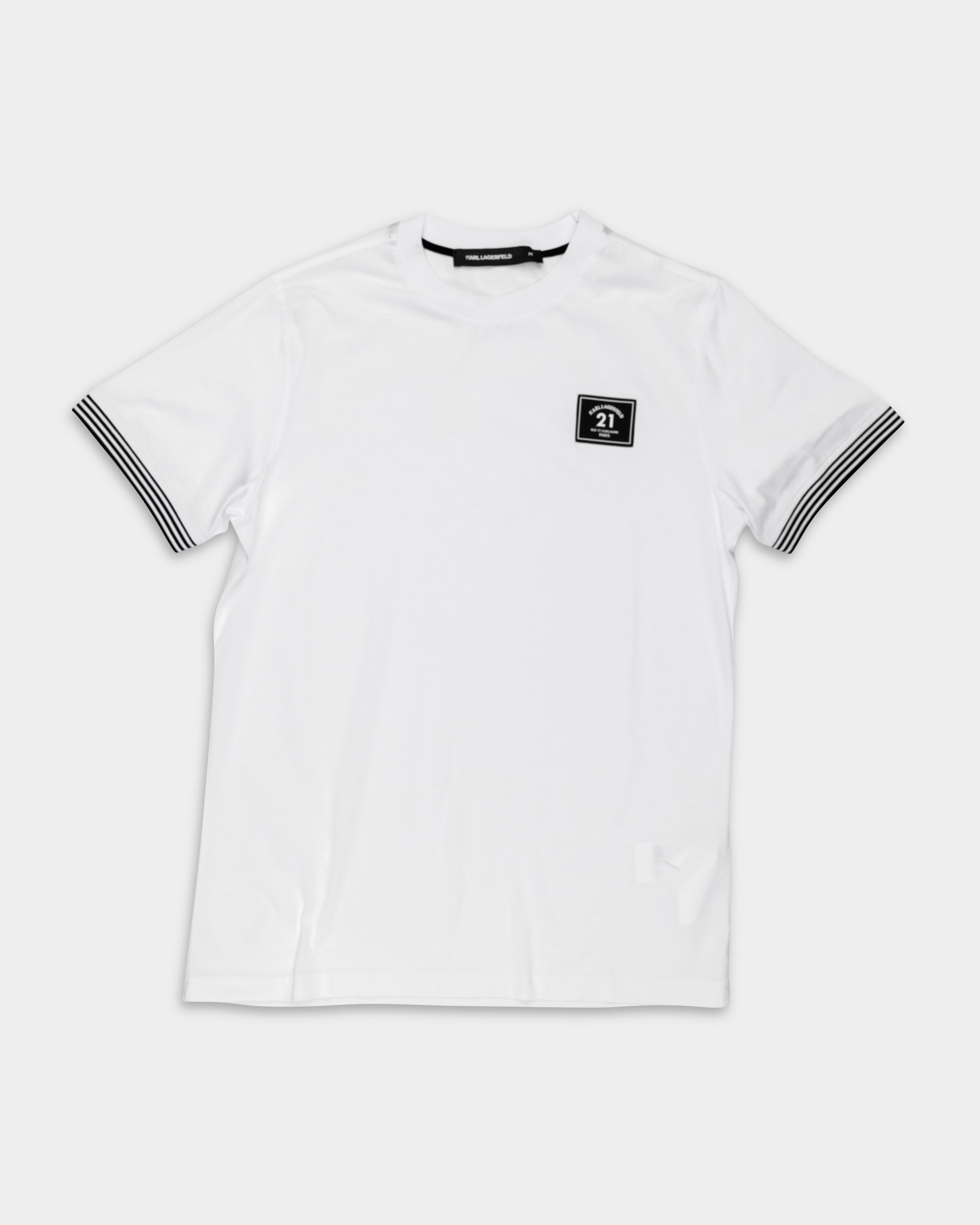 Karl Lagerfeld Men's T Shirt Crewneck White | 75500155320-10