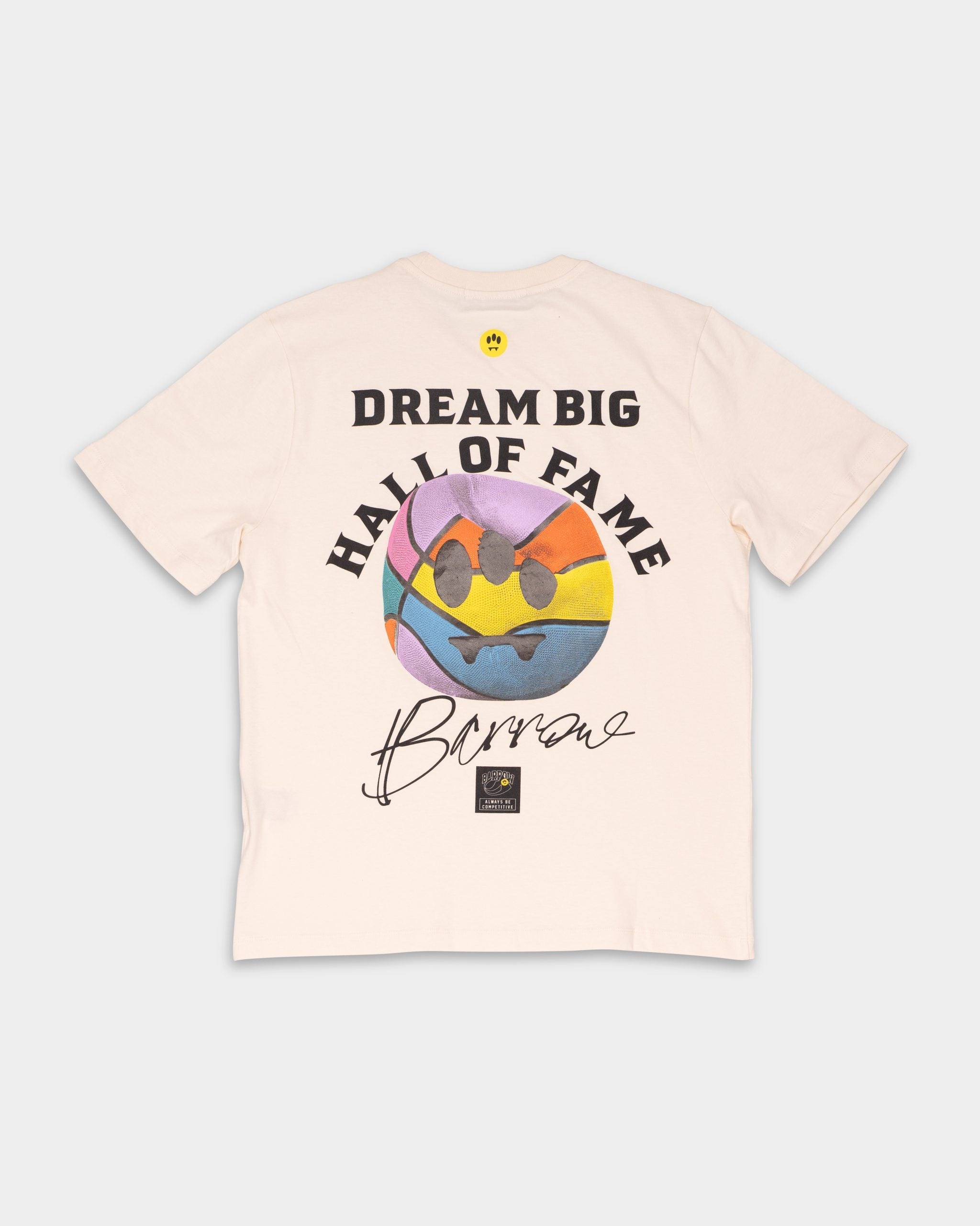 Barrow Men's Jersey T Shirt Cream | F5BWUATH127-013