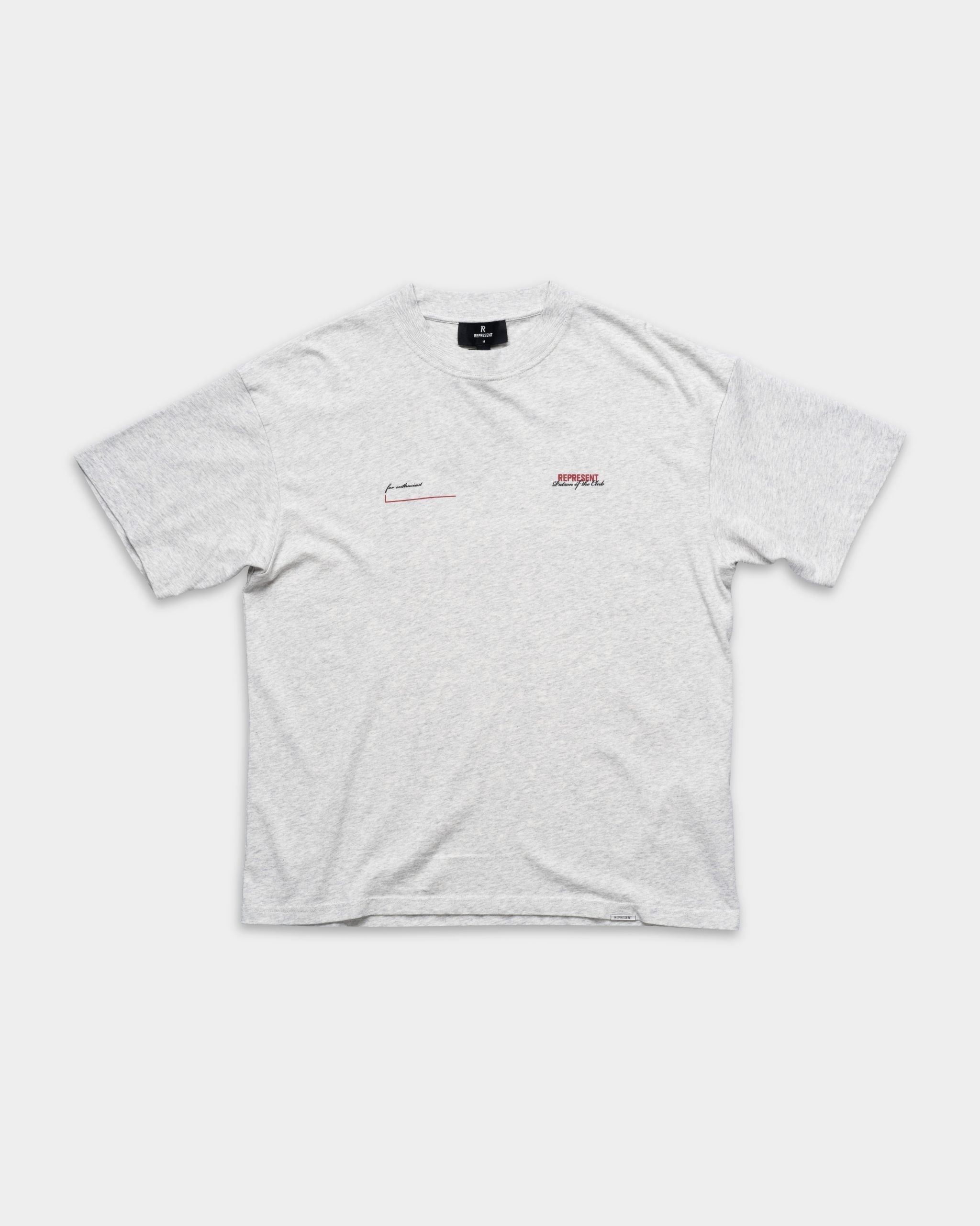 (Core) Represent Men's Patron Of The Club T Shirt | MLM4274-30-Cream Marl