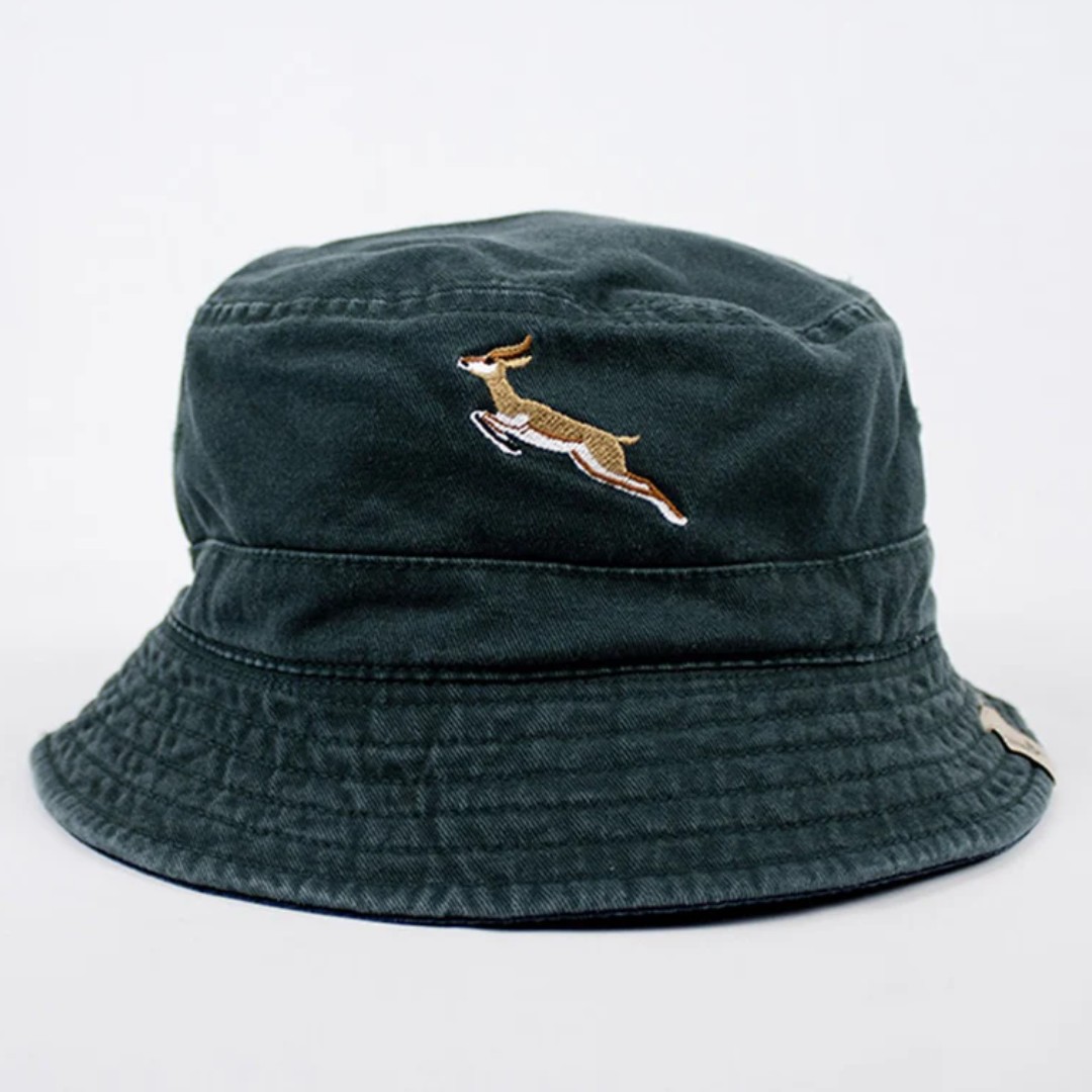 Springboks Reversible Bucket Hat-OS Green