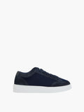 Cleens Sneakers C24 Mesh Suede Lace Up Midnight Blue
