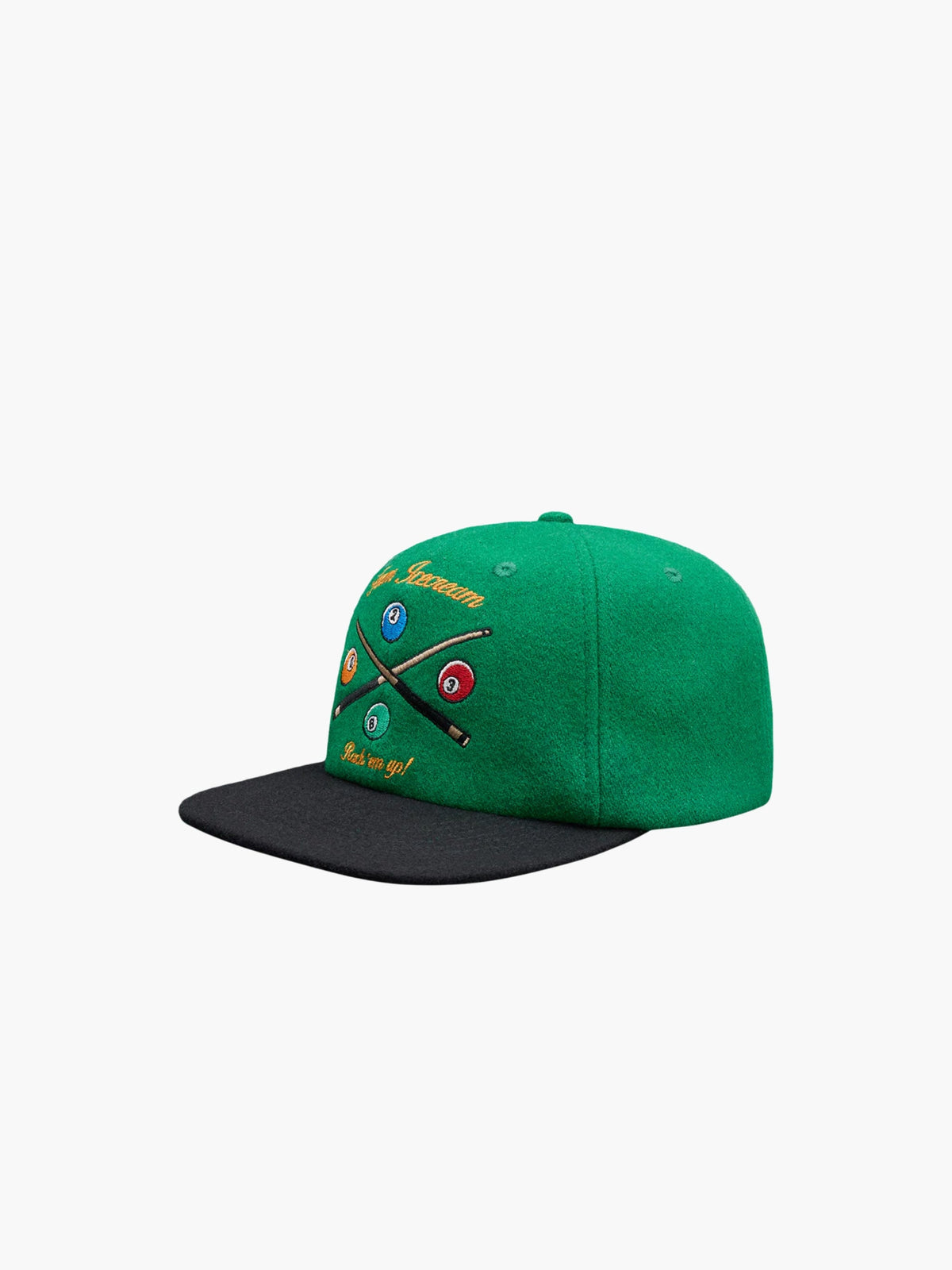 Ice-cream Cap Trick Shot 6 Panel  Green
