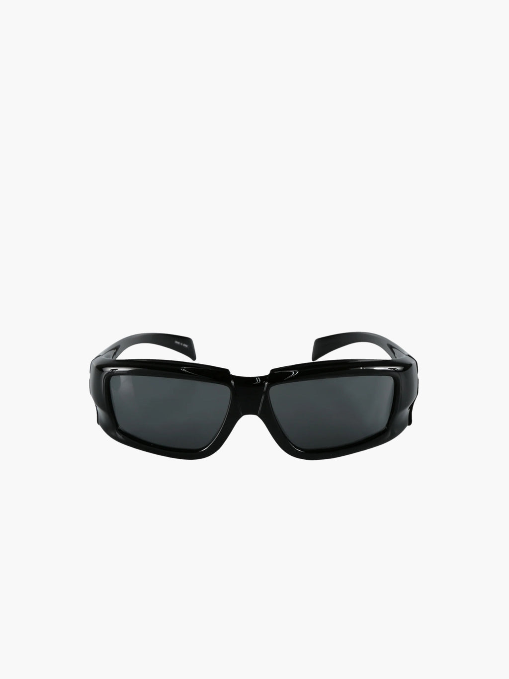 Rick Owens Sunglasses Rectangle Silhouette Black