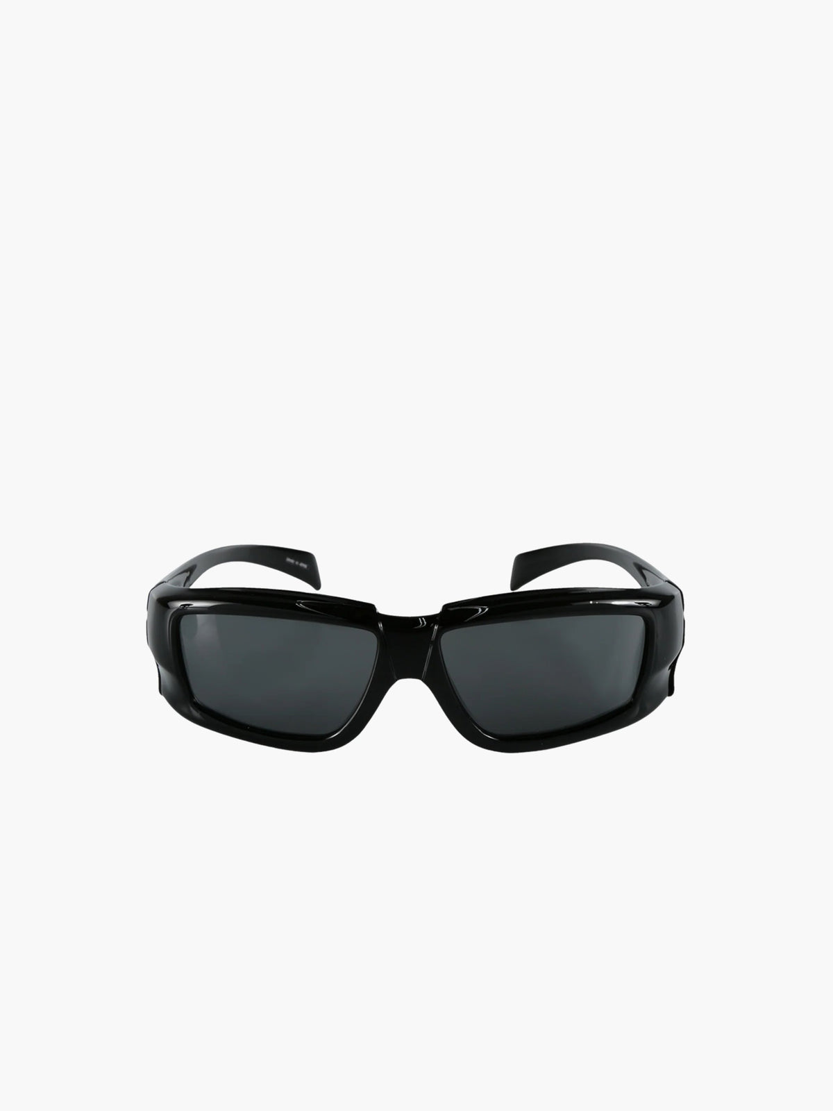Rick Owens Sunglasses Rectangle Silhouette Black