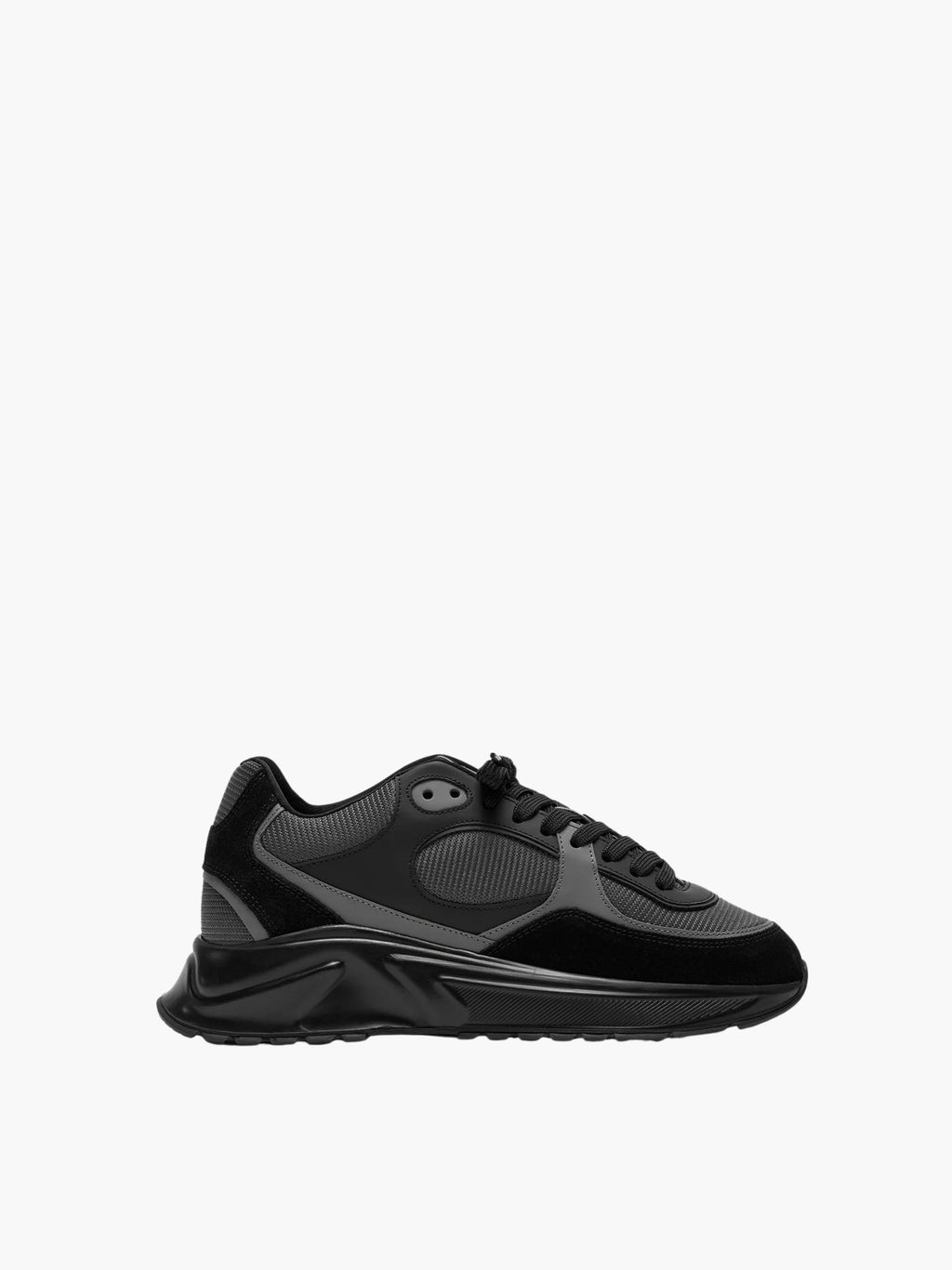 Cleens Sneakers C29 Grey Border Mesh Black