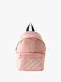 Off-White Bag White Stripe Print Pink