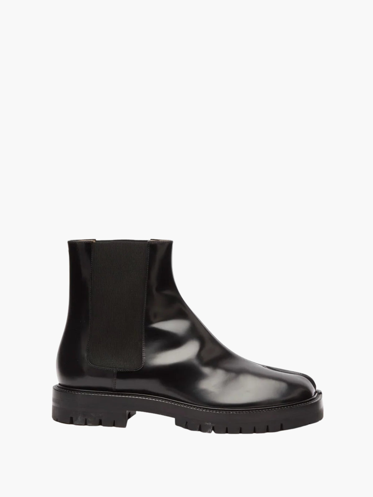 Maison Tabi Chelsea Boots Black