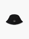 Casablanca Hat Silver Emblem Crochet Black