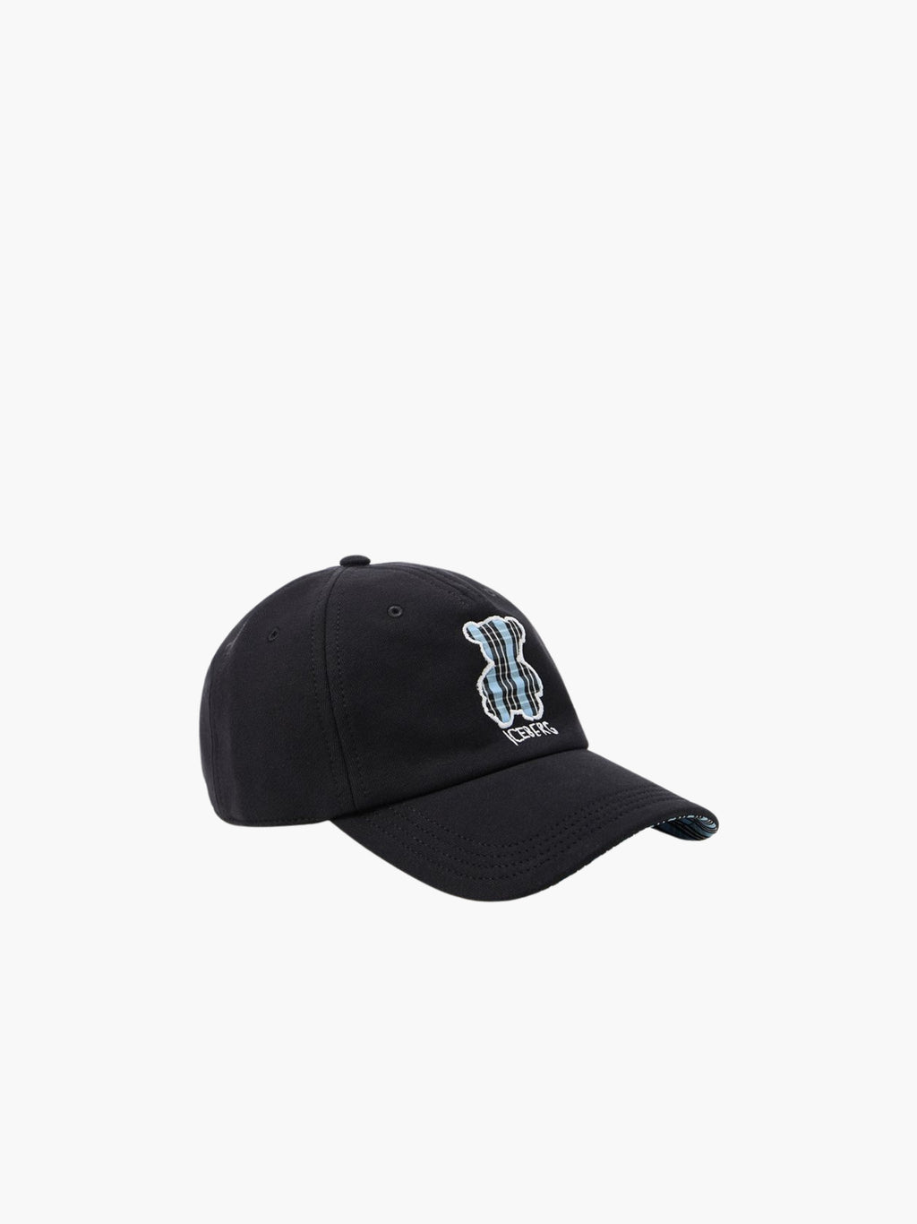 Iceberg Cap Teddy Embroided Black