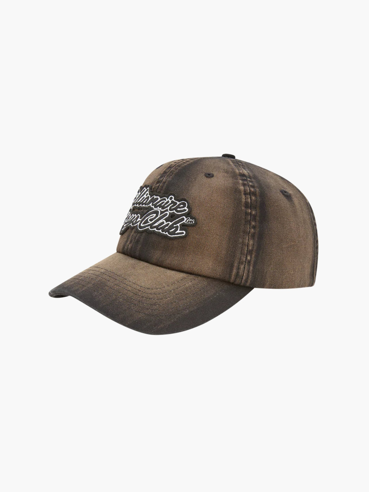 Billionaire Boys Club Cap Script Spray Fade Dad Cap Black