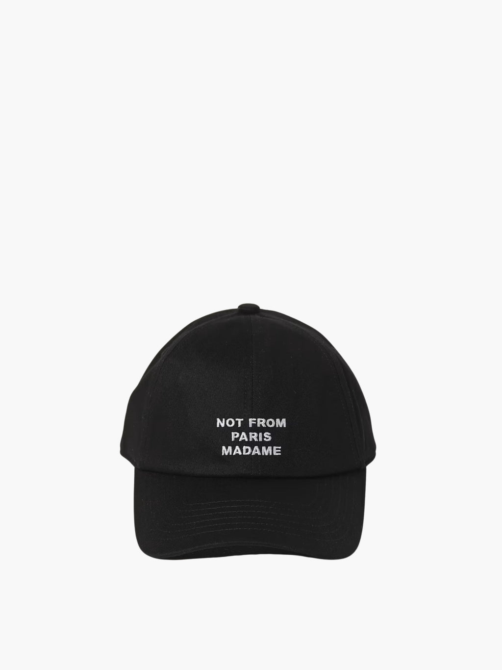 Drole Cap Slogan Black