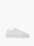Cleens Sneakers C27 Textured Leather White