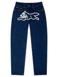 Icecream Jeans Running Dog Blue