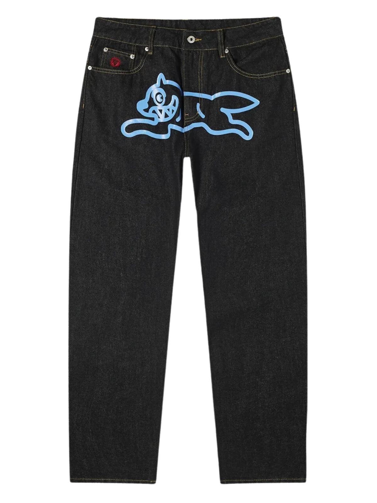 Ice-Cream Jeans Running Dog Light Black