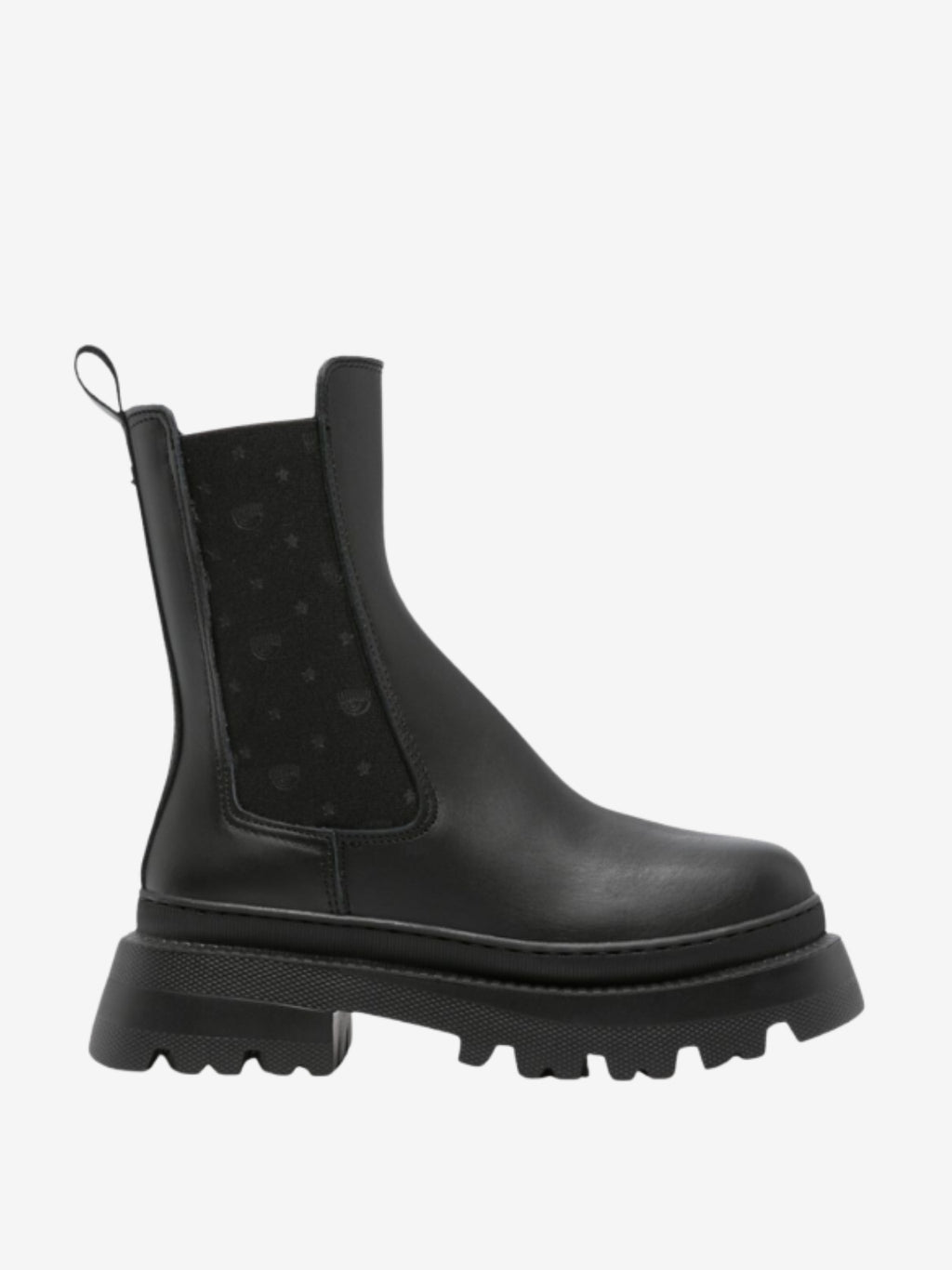 Chiara Ferragni Boot Chelsea Leather Black