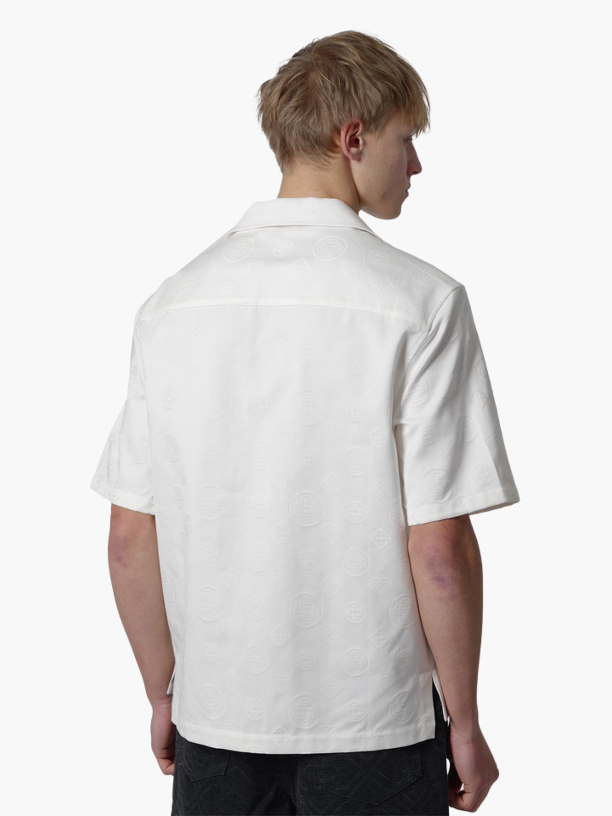 Casablanca Shirt Monogram  White