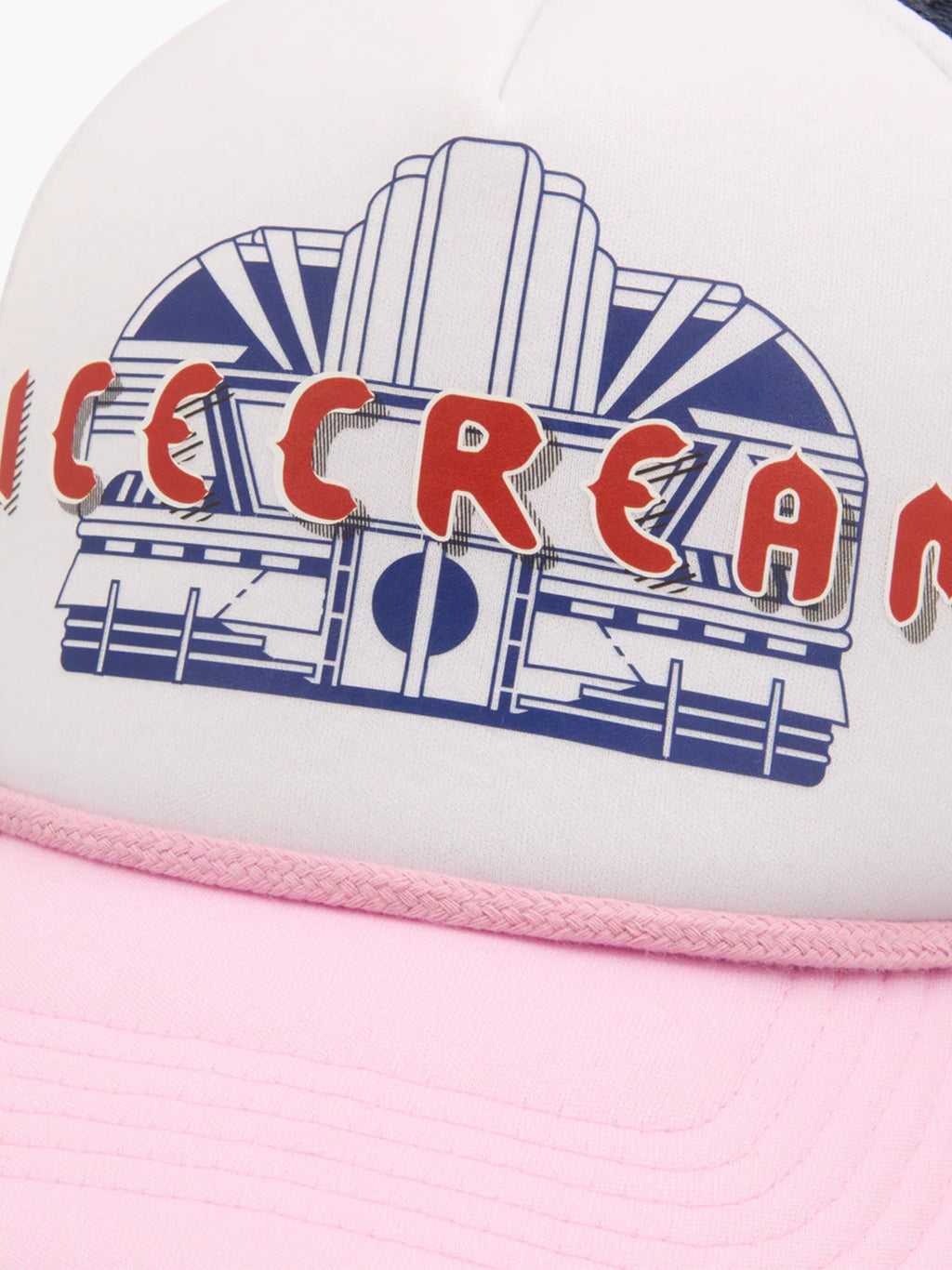 Ice-cream Cardigan Ic Diner Trucker White/pink