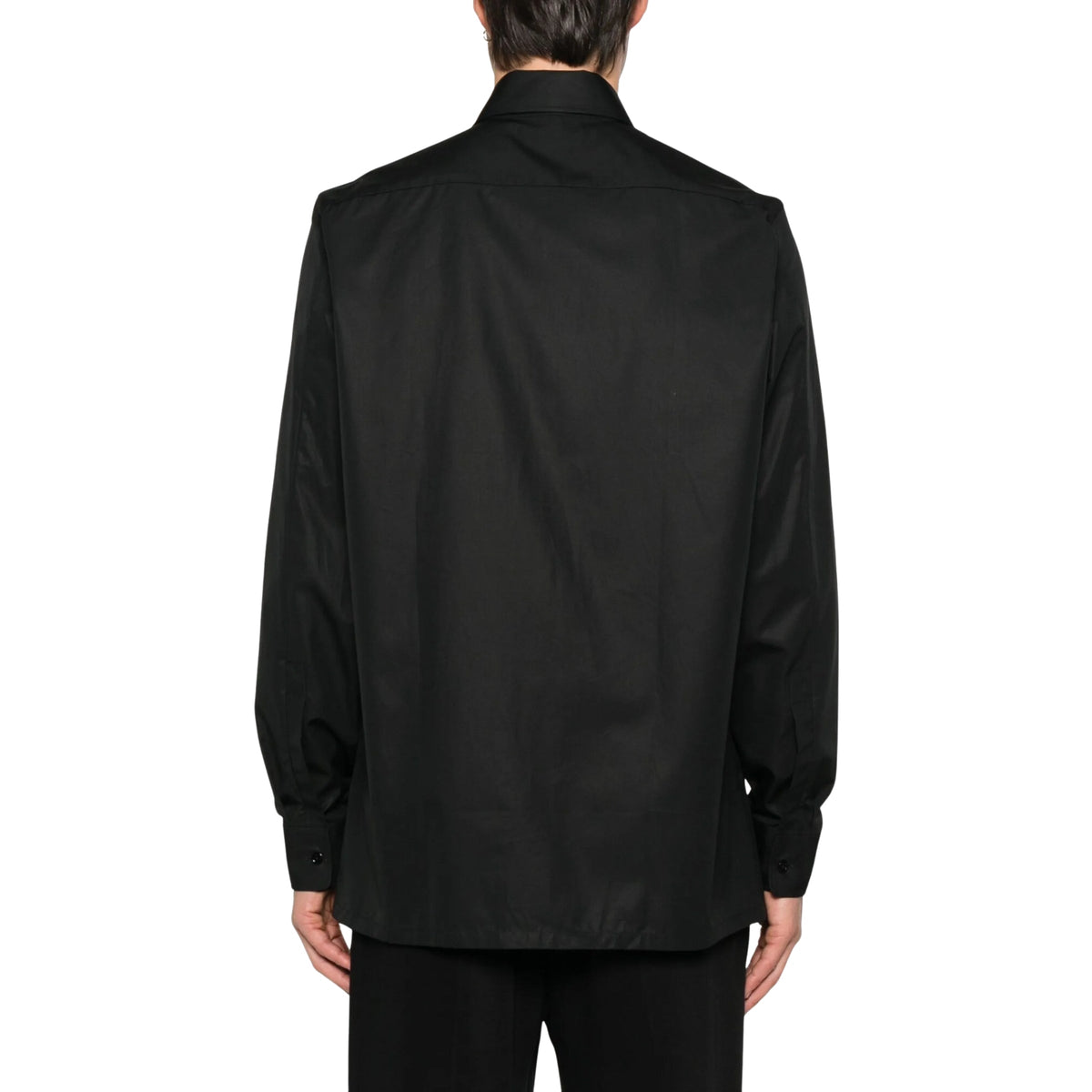 Givenchy Shirt Long Sleeve Logo Black