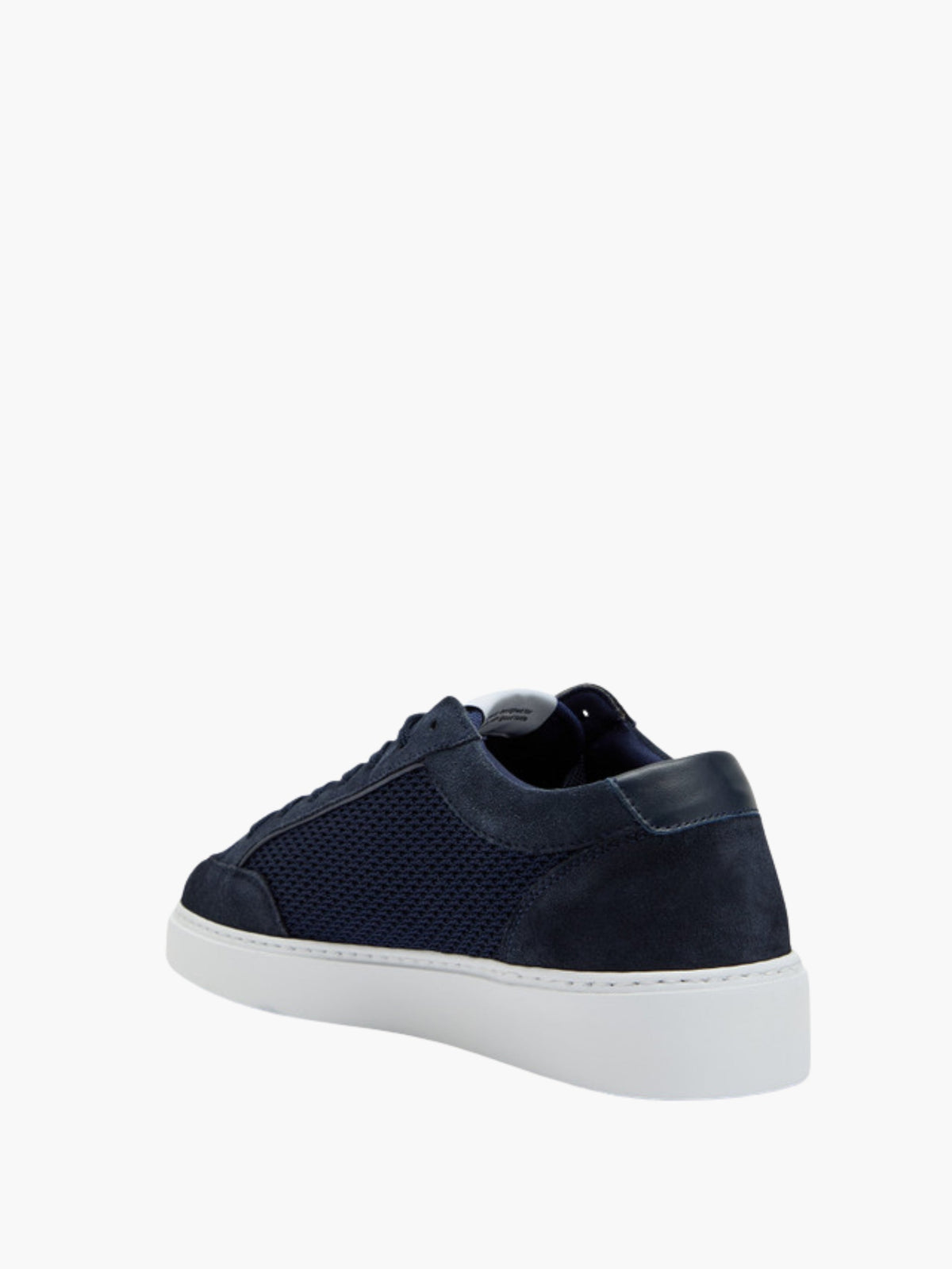 Cleens Sneakers C24 Mesh Suede Lace Up Midnight Blue