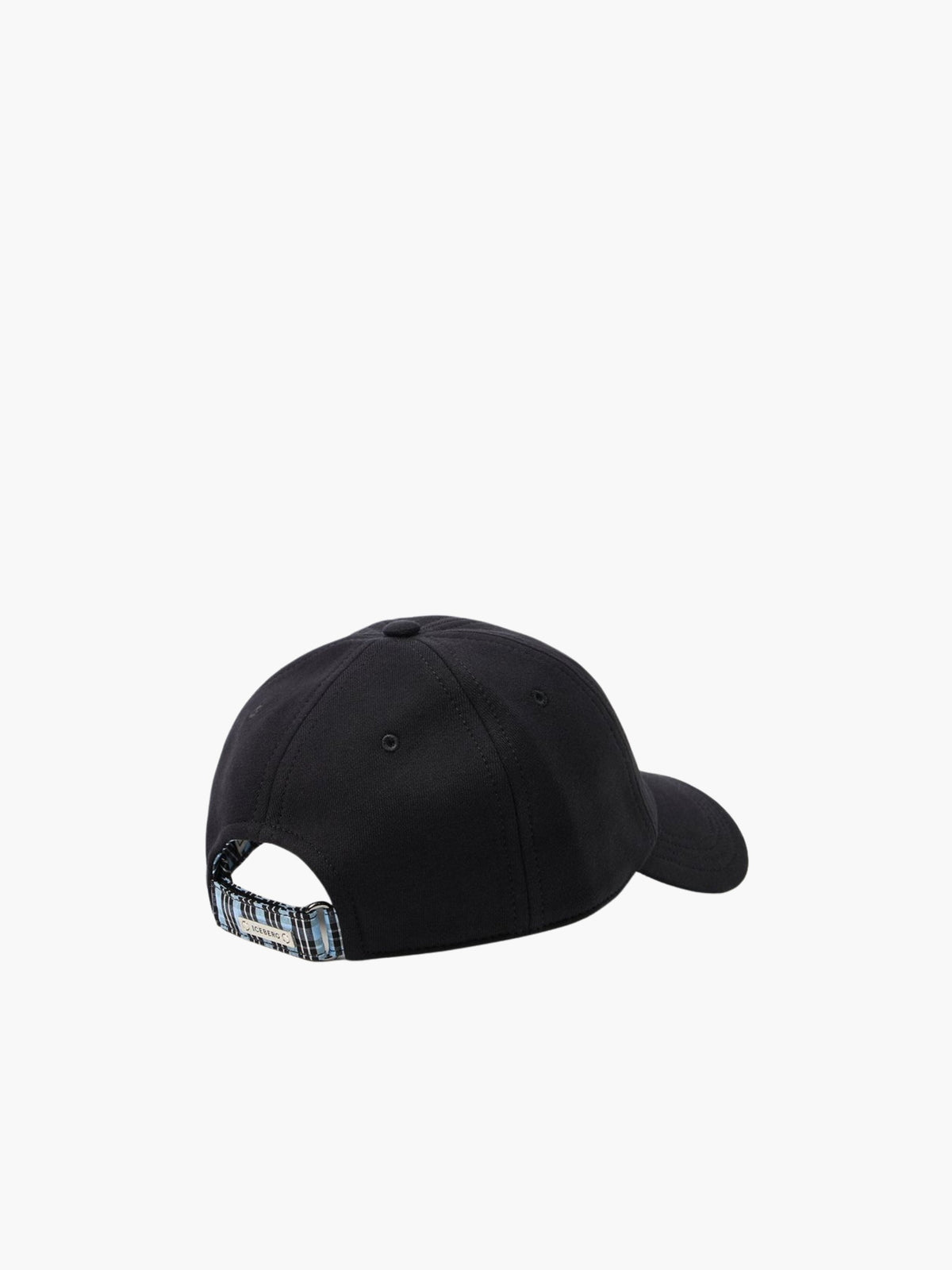 Iceberg Cap Teddy Embroided Black