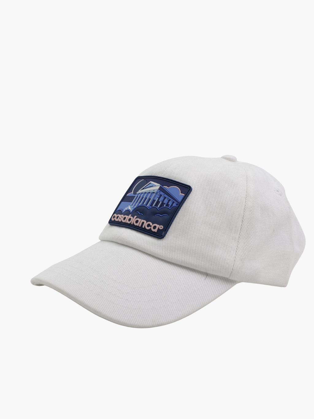 Casablanca Cap Greek Temple Rubber White