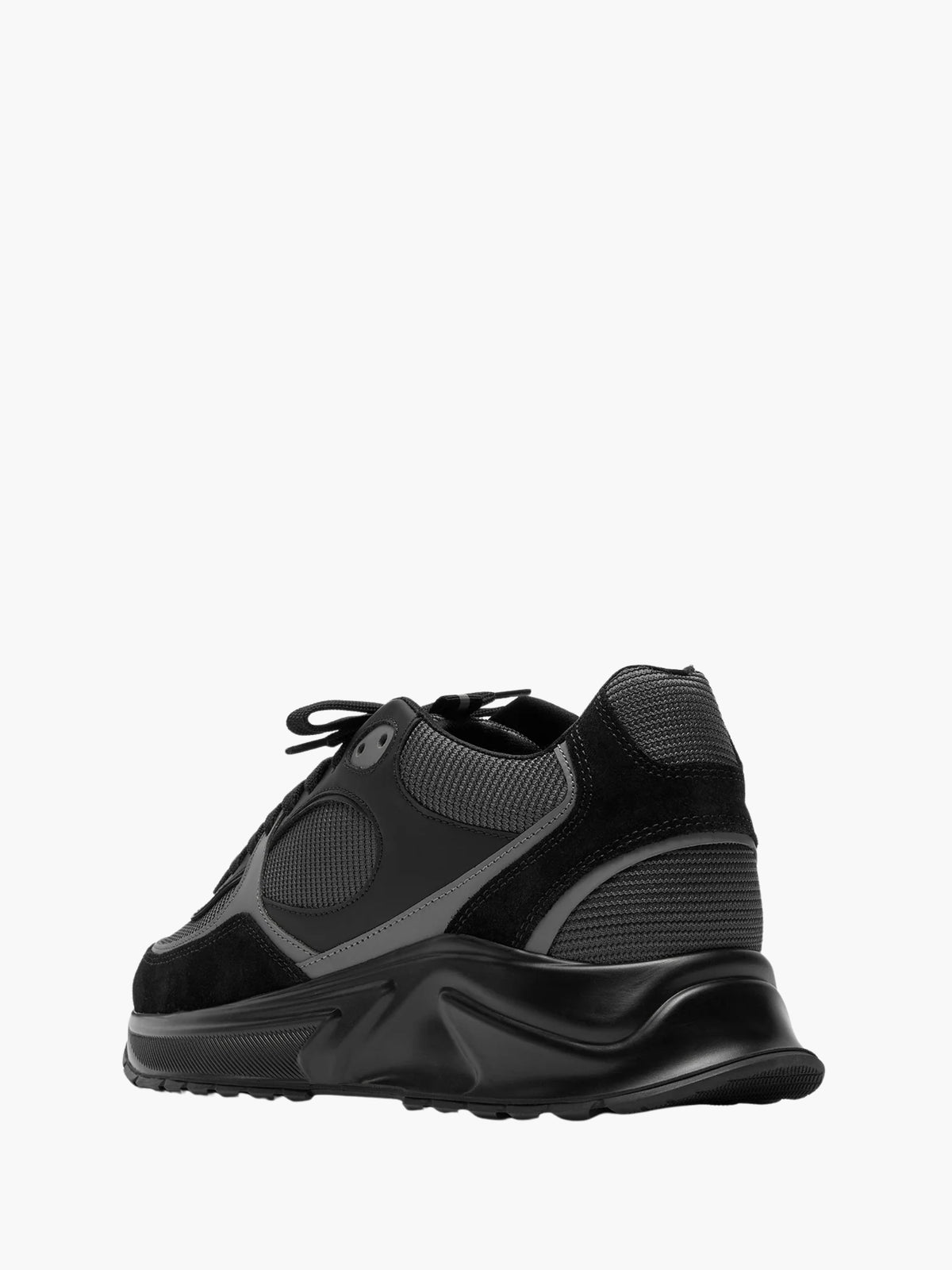Cleens Sneakers C29 Grey Border Mesh Black