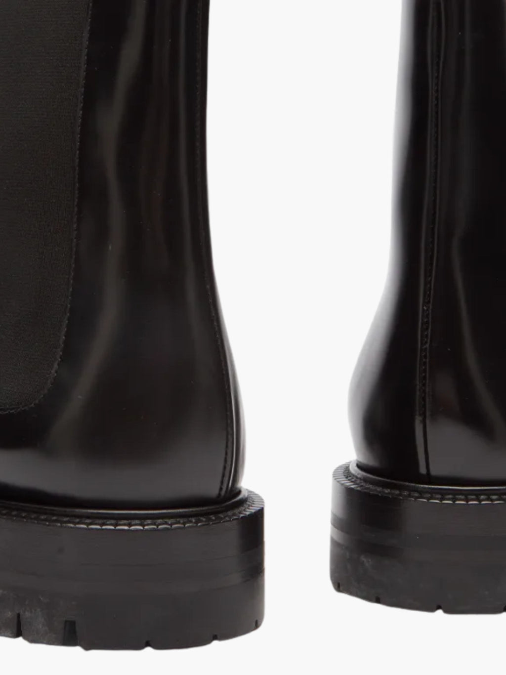 Maison Tabi Chelsea Boots Black