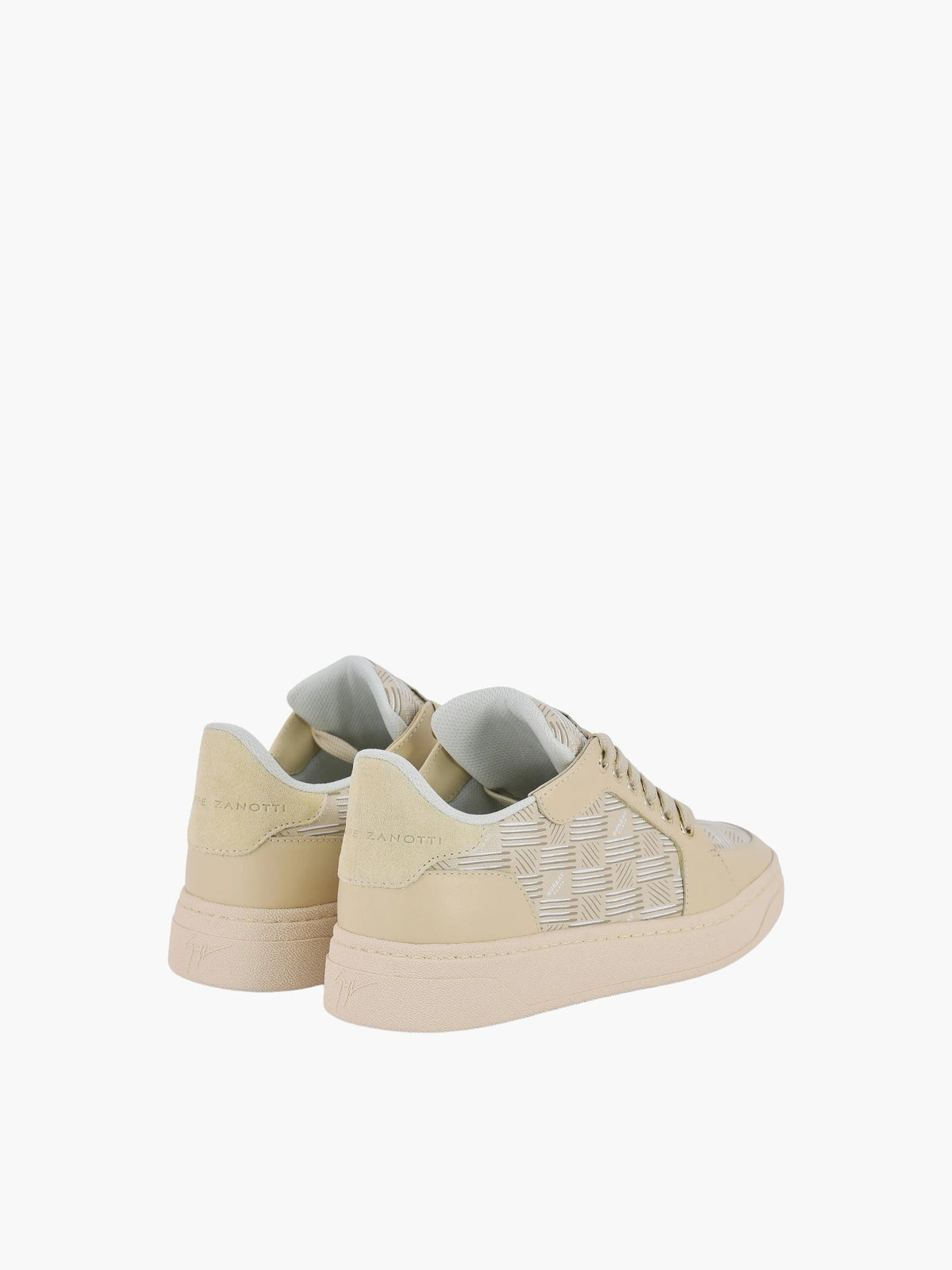 Giuseppe Zanotti Sneakers Z77 3d Check Cream