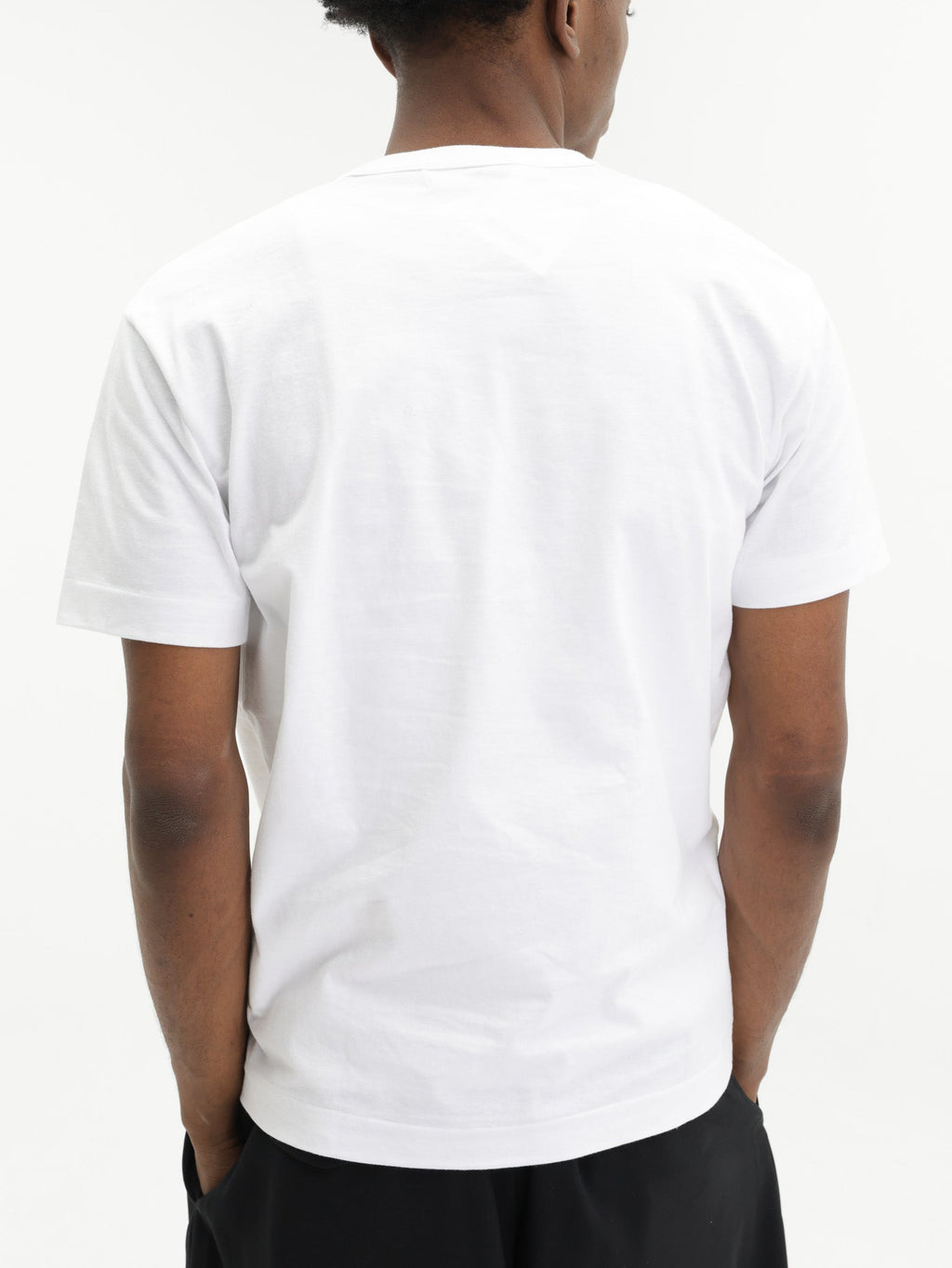 Comme Des Garcons T-Shirt Multi Logo Print White