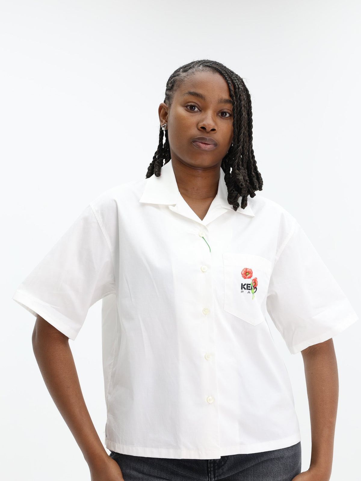 Kenzo Shirt Short Sleeve White