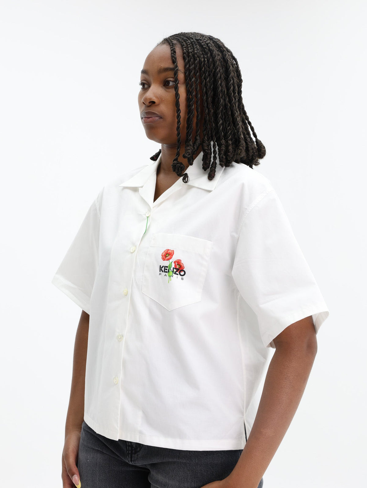 Kenzo Shirt Short Sleeve White