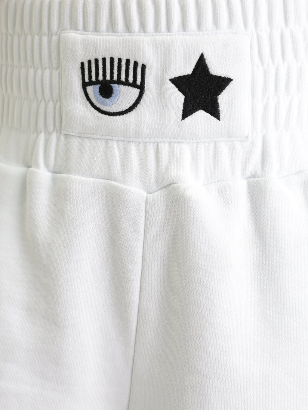 Chiara Ferragni Shorts Elastic Logo White