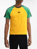 Adidas T-Shirt X Wales Bonner Green-Yellow
