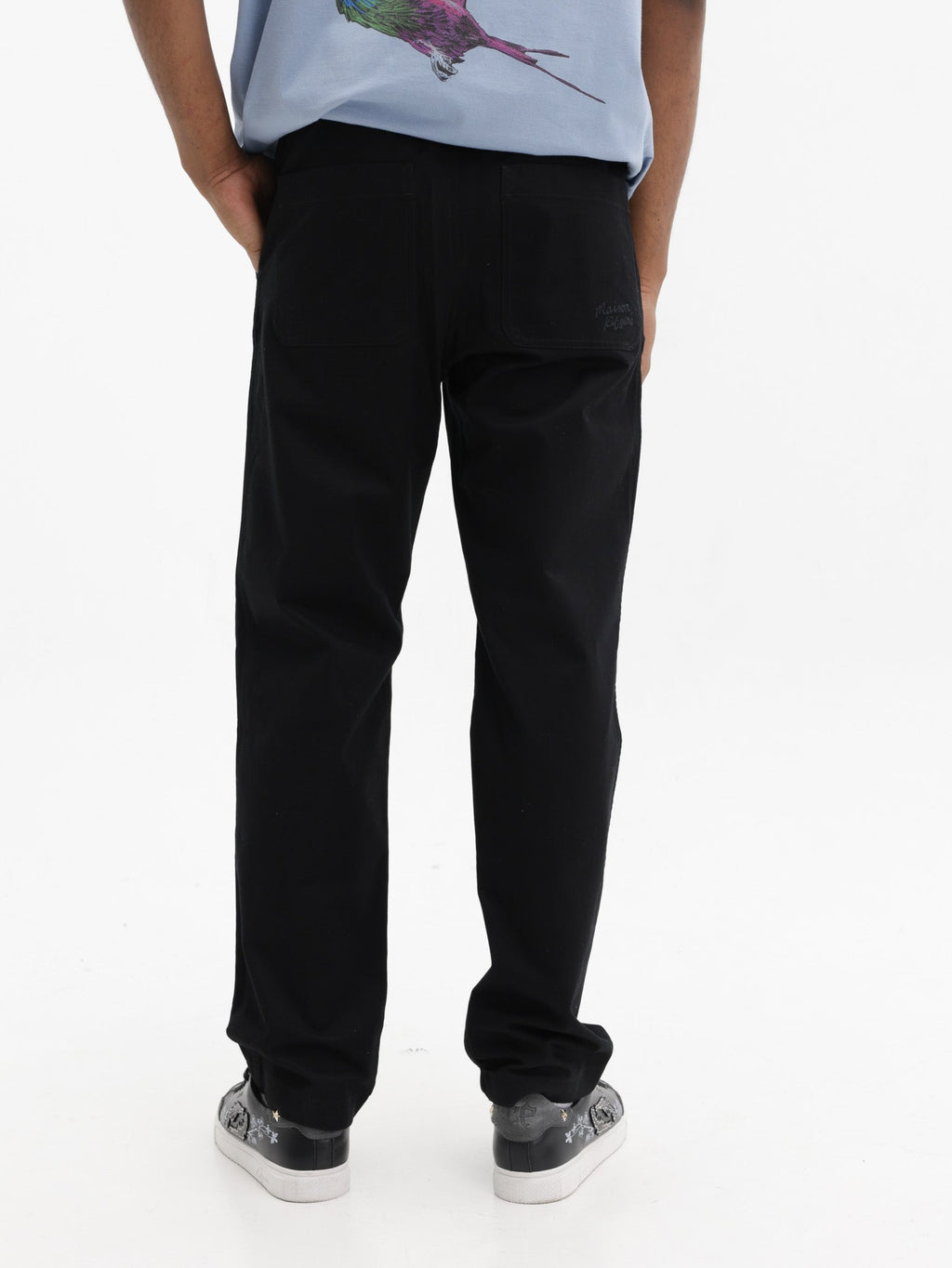 Maison Kitsune Pants Casual Black