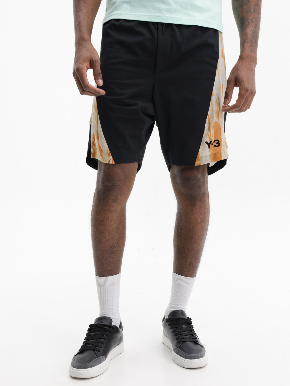 Adidas Shorts Rust Dye Black