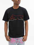 Ice-cream T-Shirt Crystal Dog Black