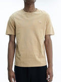 Maison Kitsune T-Shirt Chillax Fox Patch Chamomile