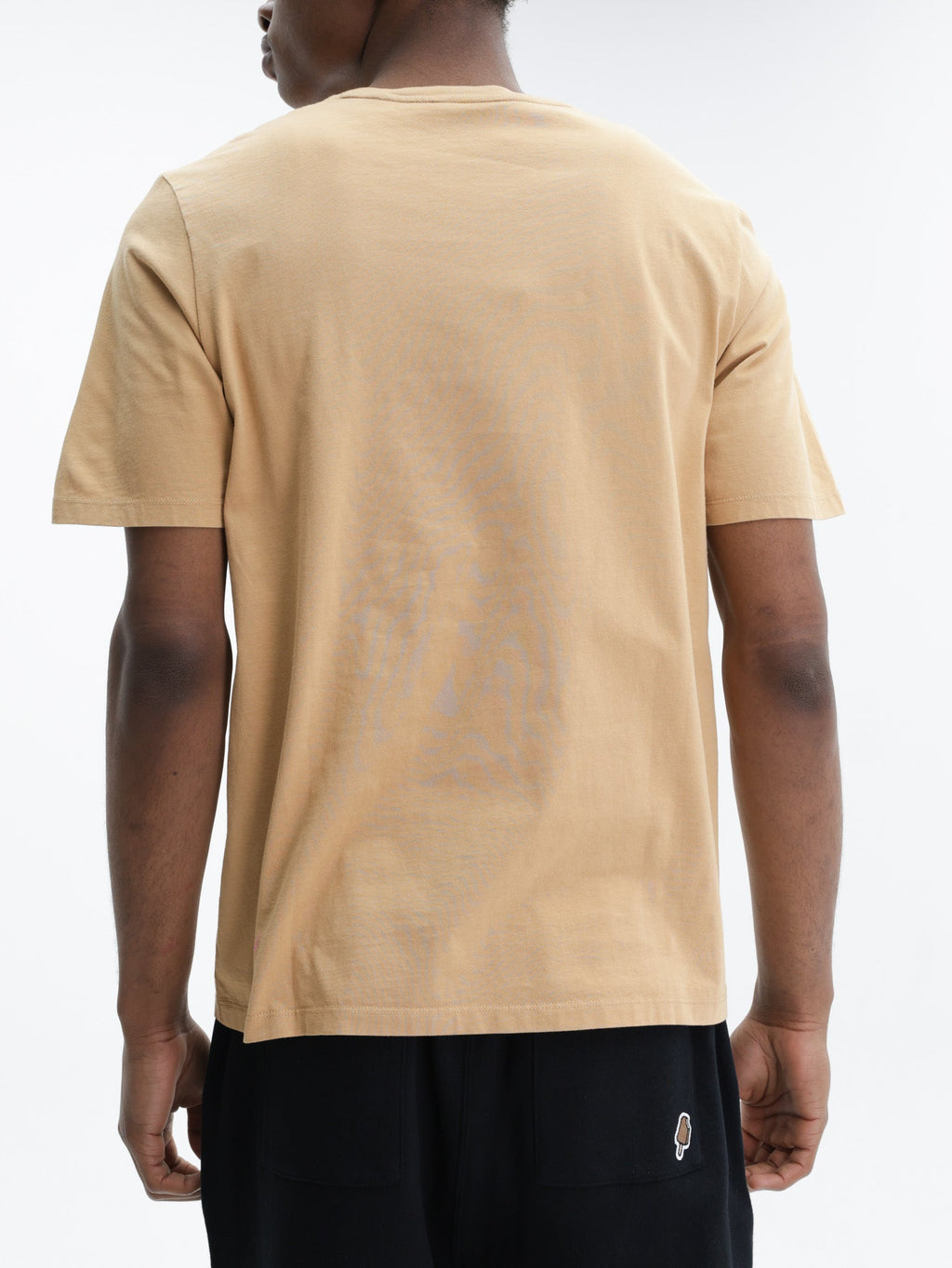 Maison Kitsune T-Shirt Chillax Fox Patch Chamomile