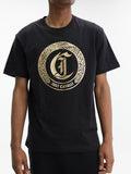 Just Cavalli T-Shirt Snake Logo Black