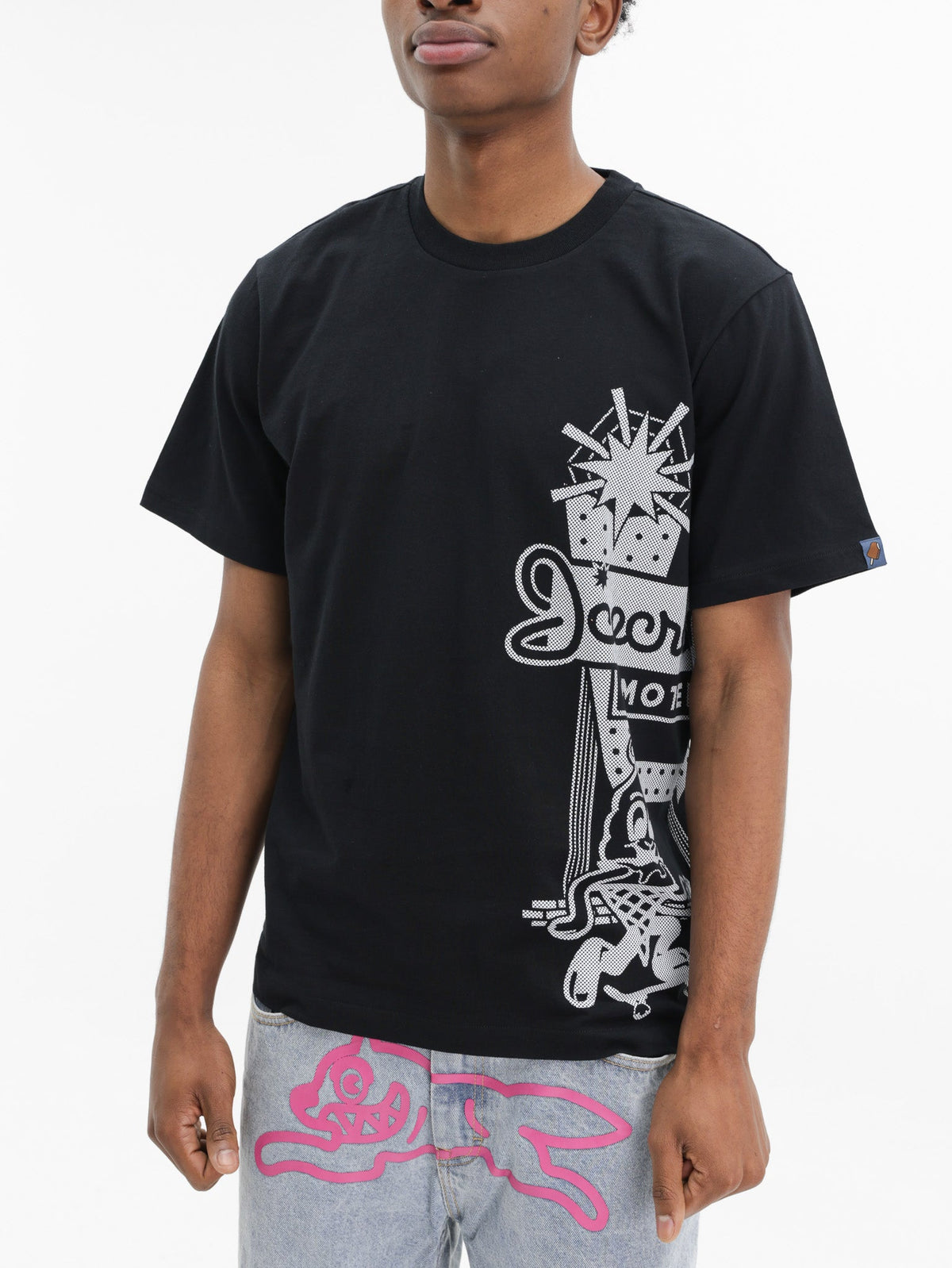 Ice-cream T-Shirt Road Trip Black