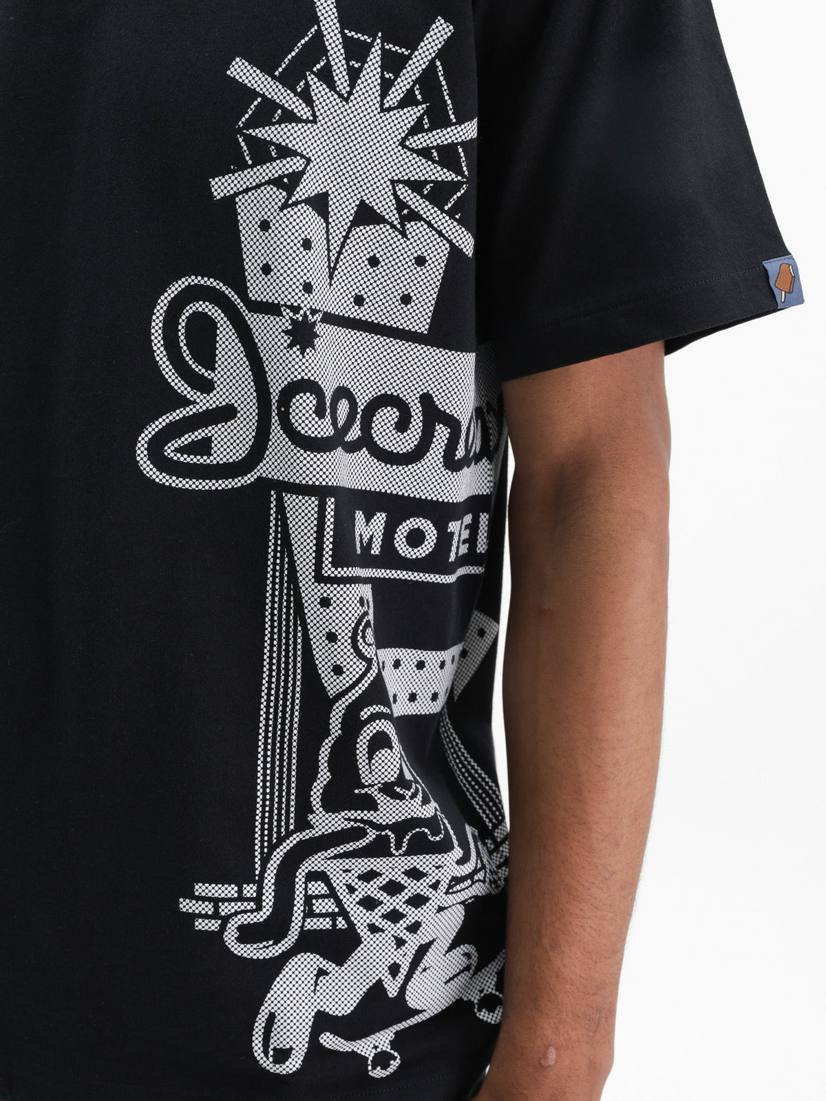 Ice-cream T-Shirt Road Trip Black
