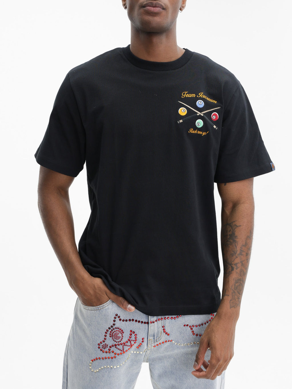 Ice-cream T-Shirt Trick Shot Black