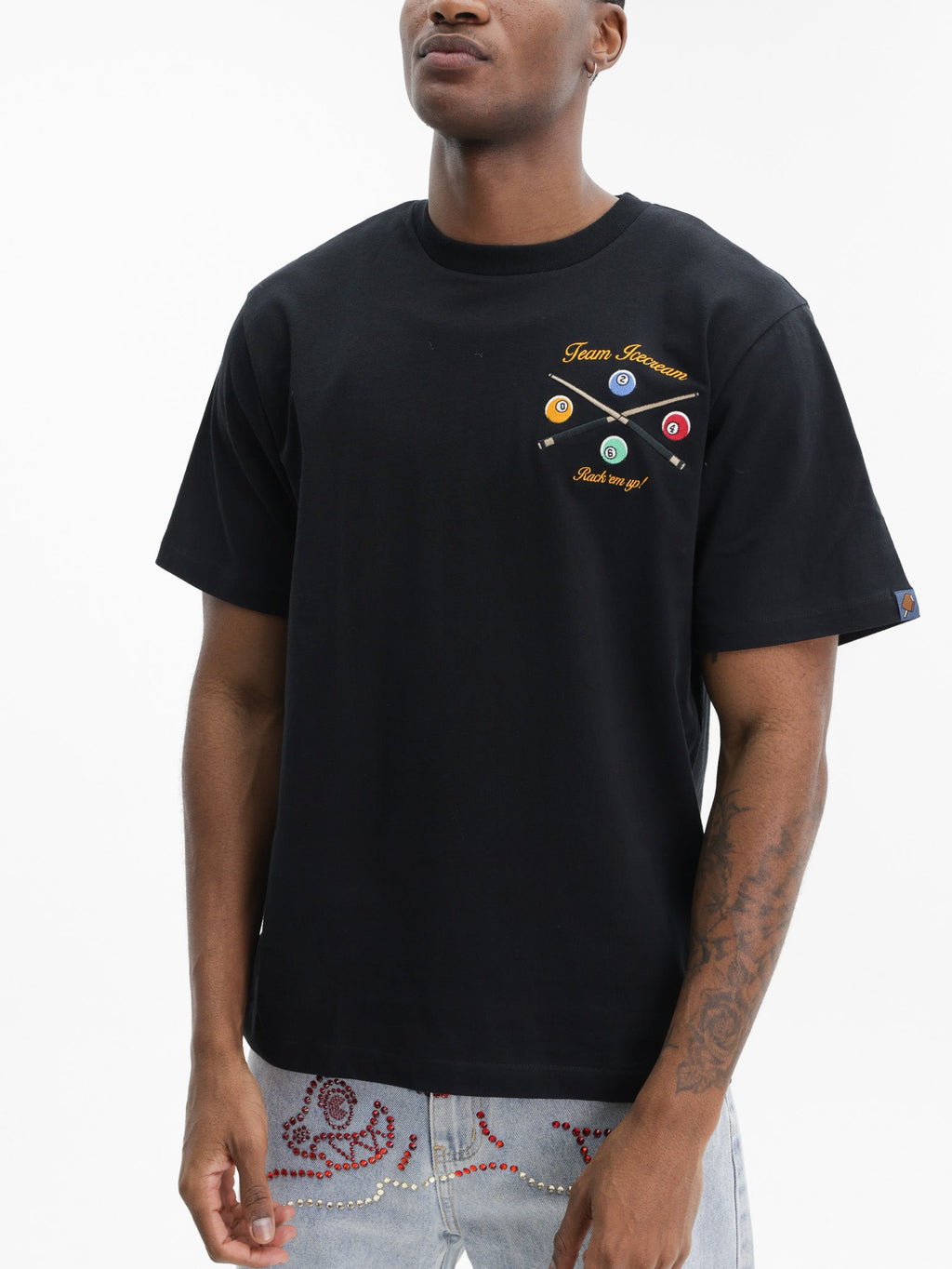 Ice-cream T-Shirt Trick Shot Black