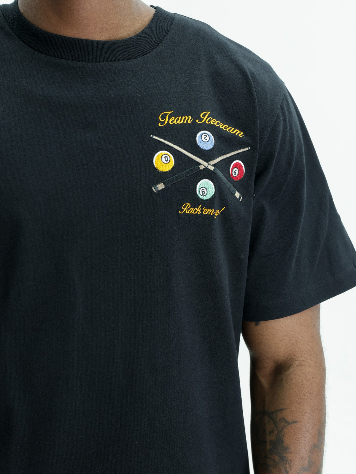 Ice-cream T-Shirt Trick Shot Black
