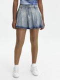 Chiara Ferragni Skirt Pleated Demin