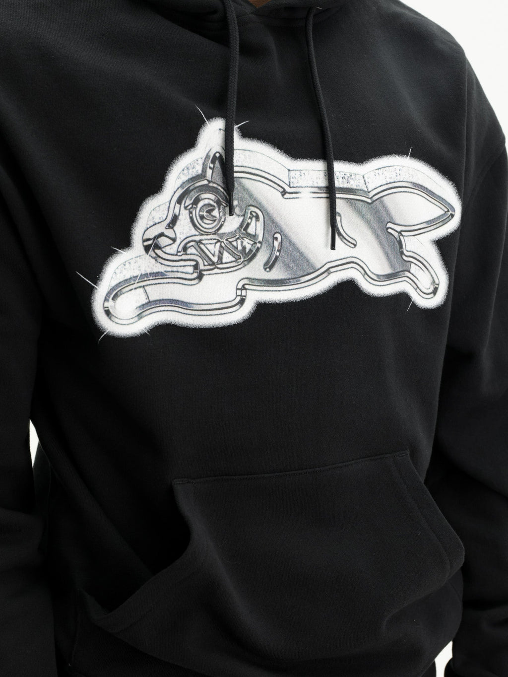 Ice-cream Hoodie Iced Out Dog Popover Black